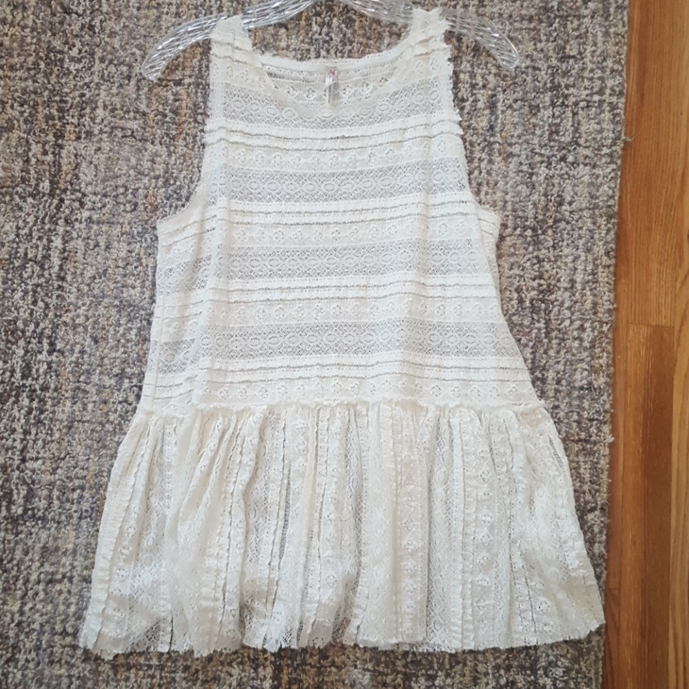 Free People lacy top